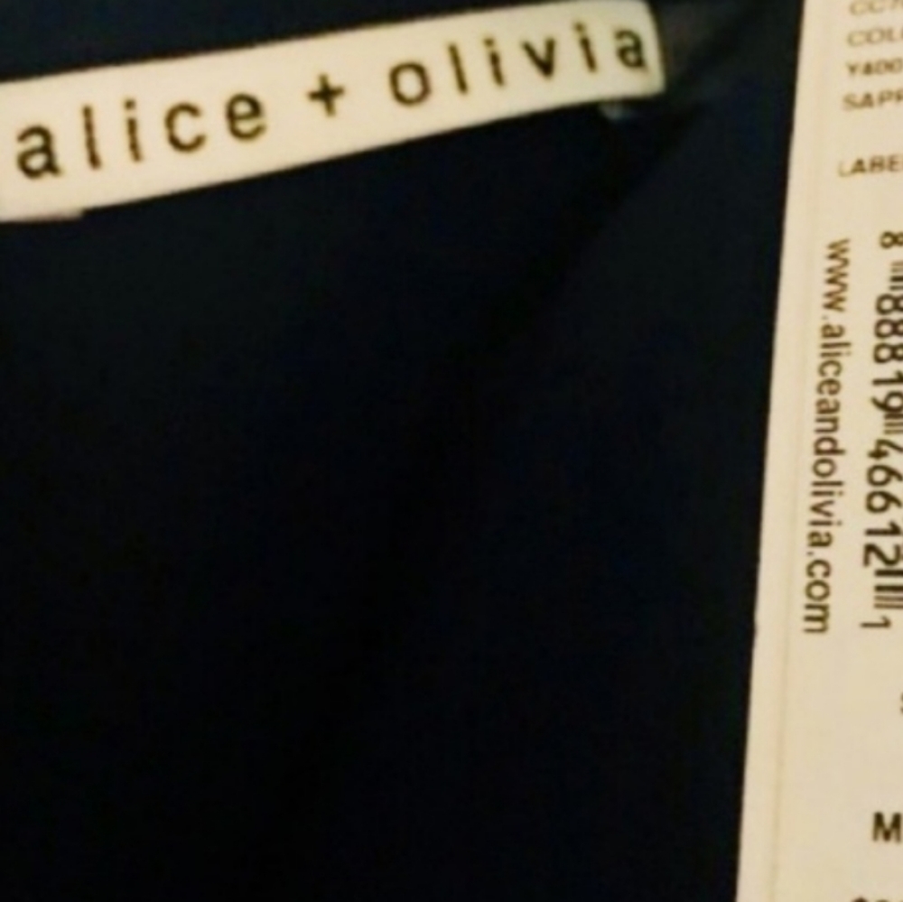 HP Alice and Olivia Exposed Cold Shoulder Dress - Picture 8 of 9
